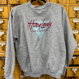 1984 Huey Lewis and The News Pullover